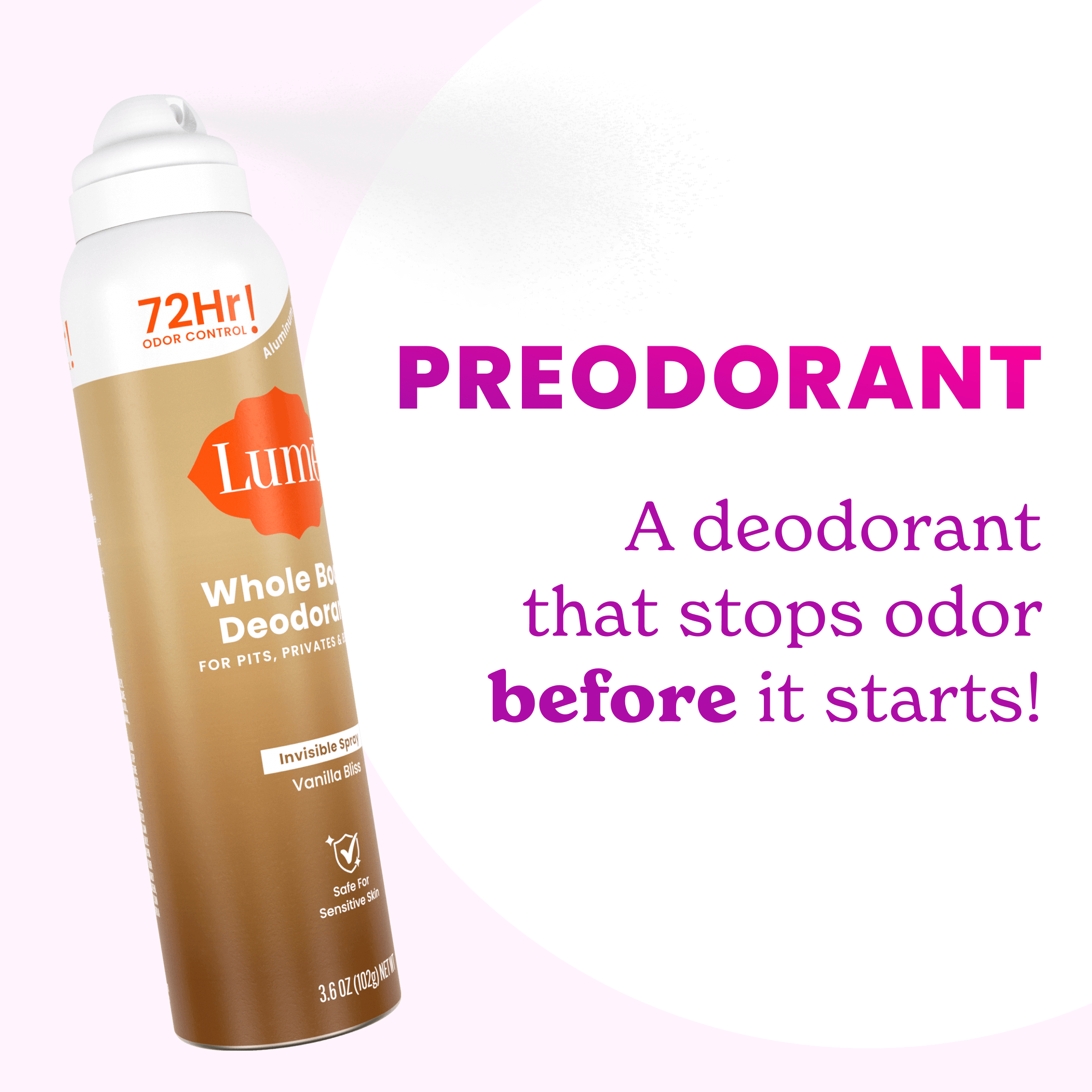 Vanilla Bliss | Spray Deodorant