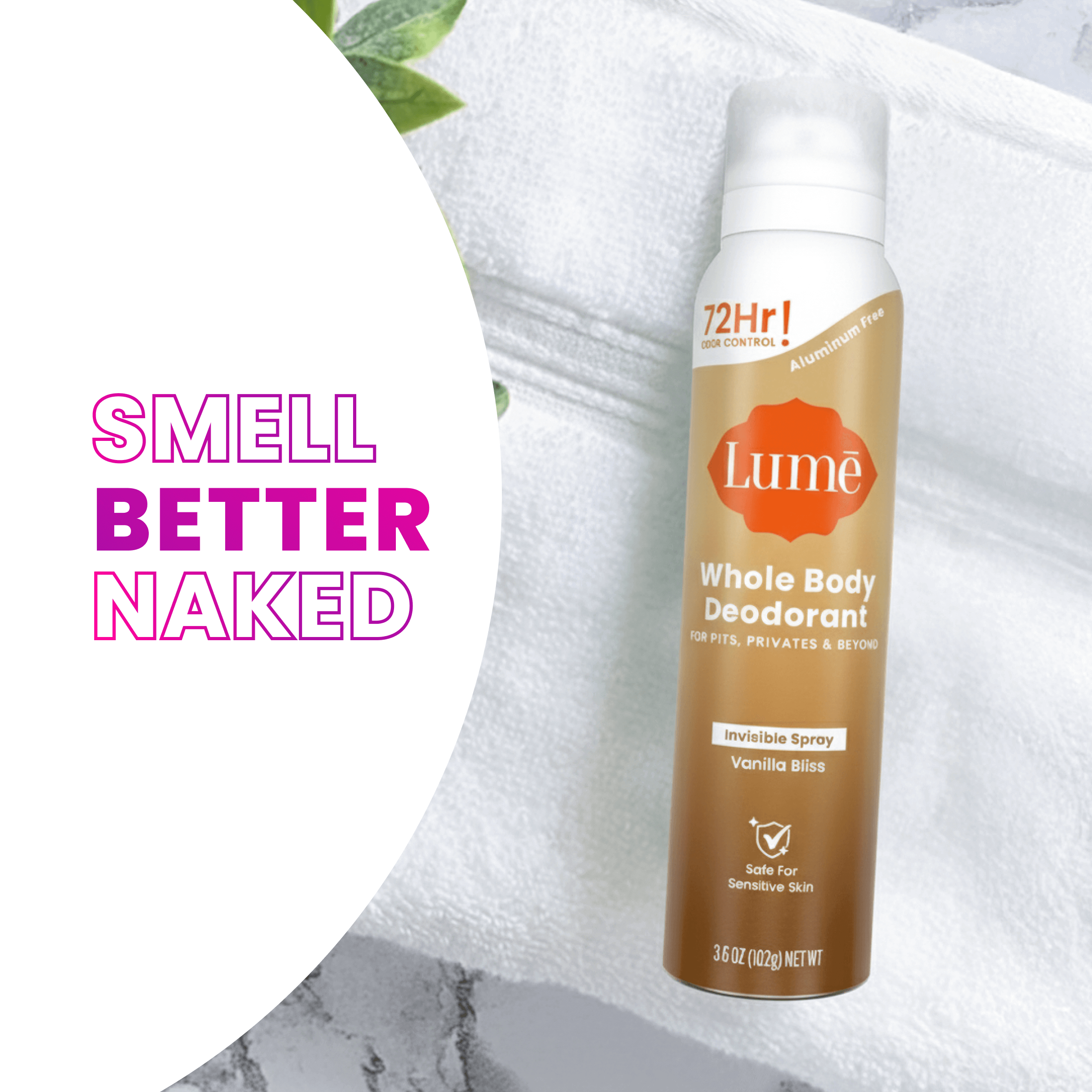 Vanilla Bliss | Aluminum Free Spray Deo