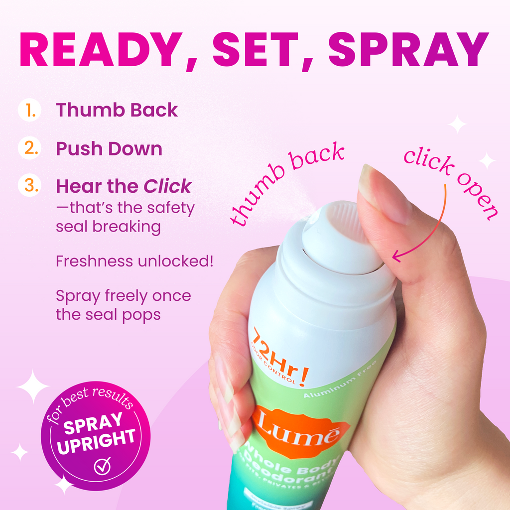Unscented | Spray Deodorant